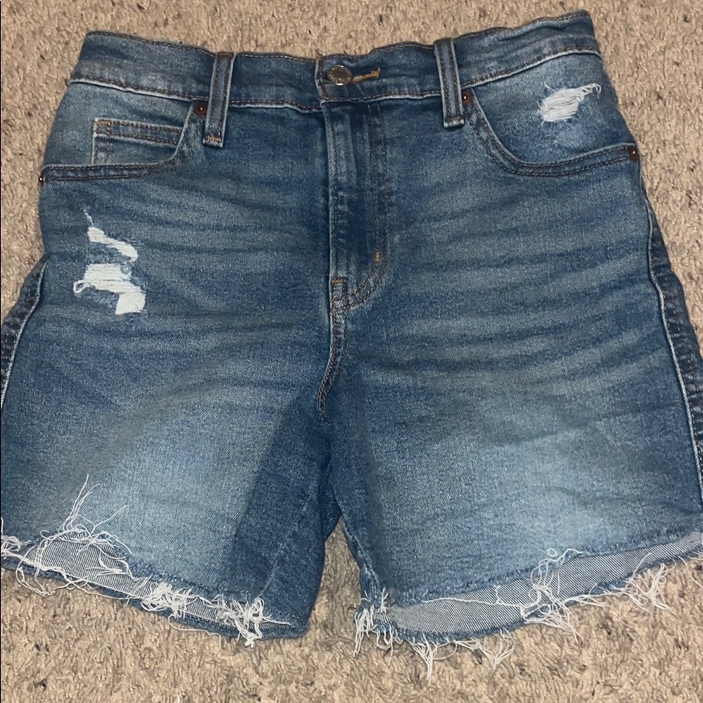 BUNDLE - Levi's Jean Shorts AND Levi’s 70s High Slim Straight Leg Jeans